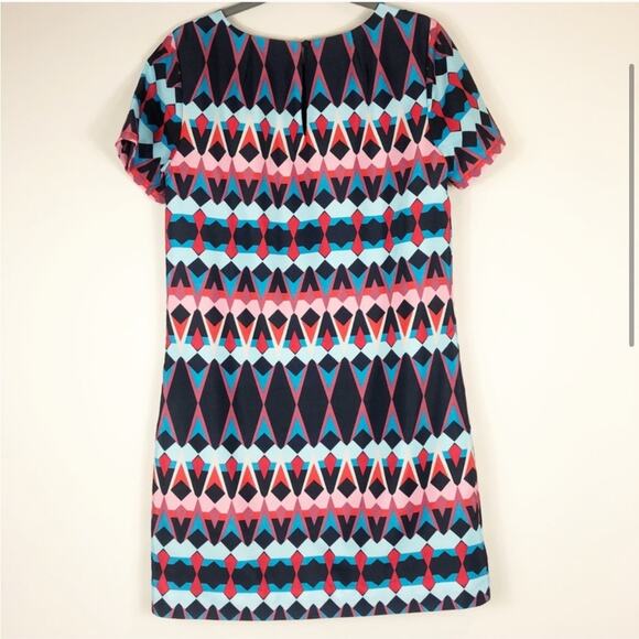 J crew geometric print shift dress - Picture 2 of 5
